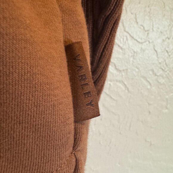 VARLEY Owens Half-Zip Carob Brown‎ Sweatshirt Size S NEW WITH TAG - Picture 5 of 10